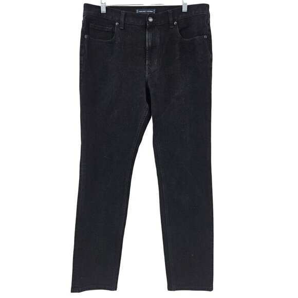Everlane Uniform The Slim Jeans Black Men's Size 35x32 Straight Leg Minimalist - Picture 1 of 7